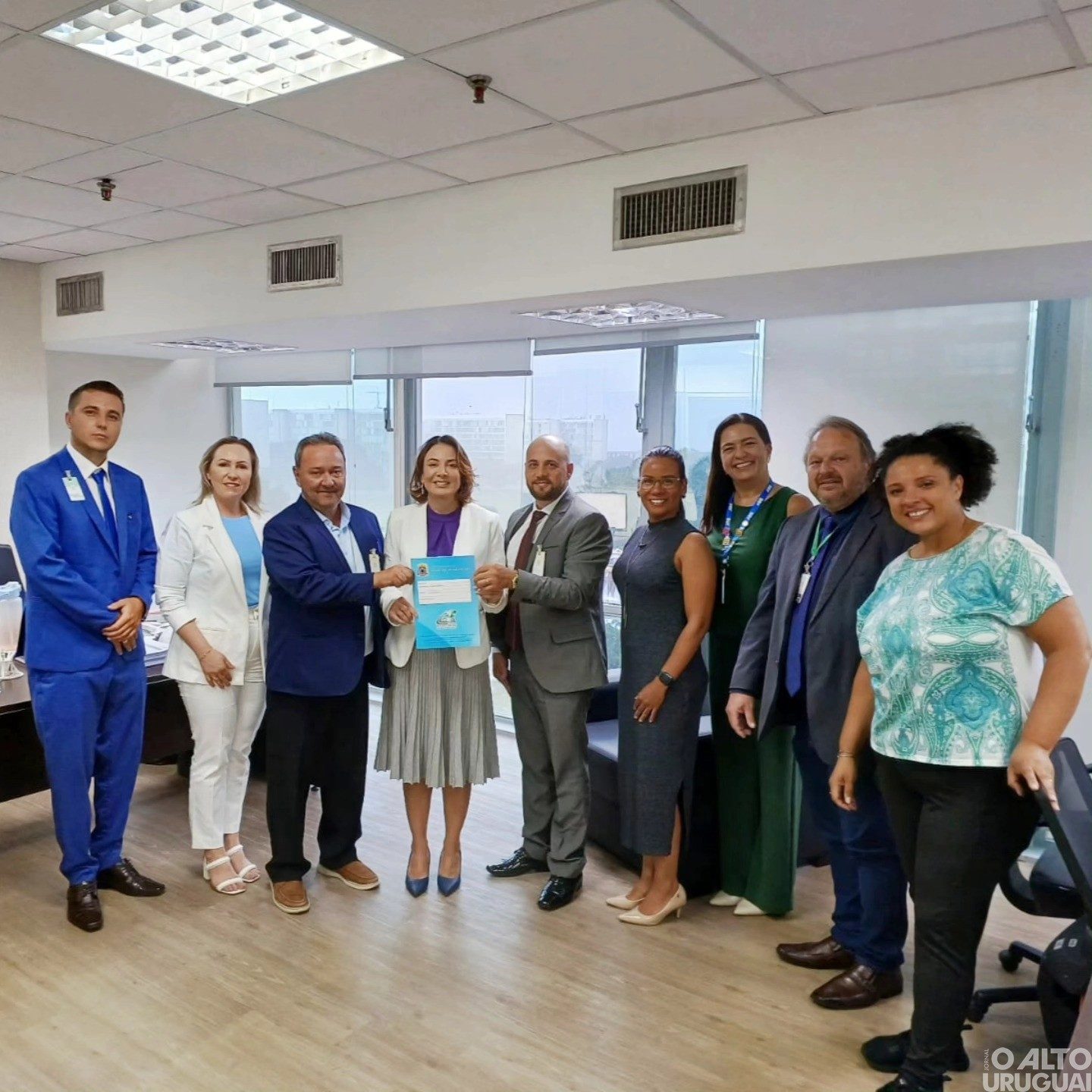Comitiva de Jaboticaba participa de audiência no Ministério da Assistência Social