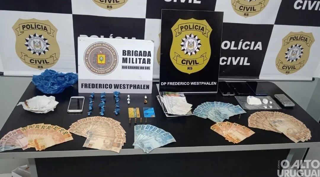 Três pessoas são presas em ação da polícia em FW