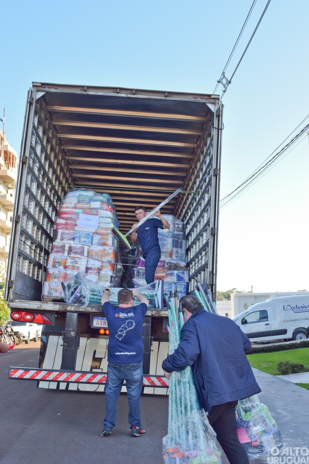 Doações de FW são entregues para centro de recebimento de Passo Fundo
