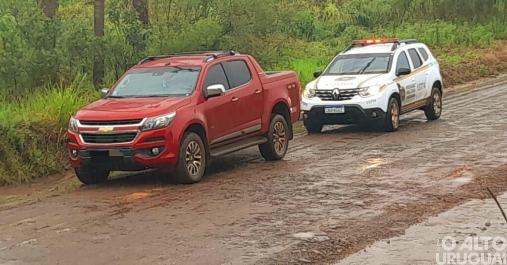 BM recupera veículo roubado em Iraí