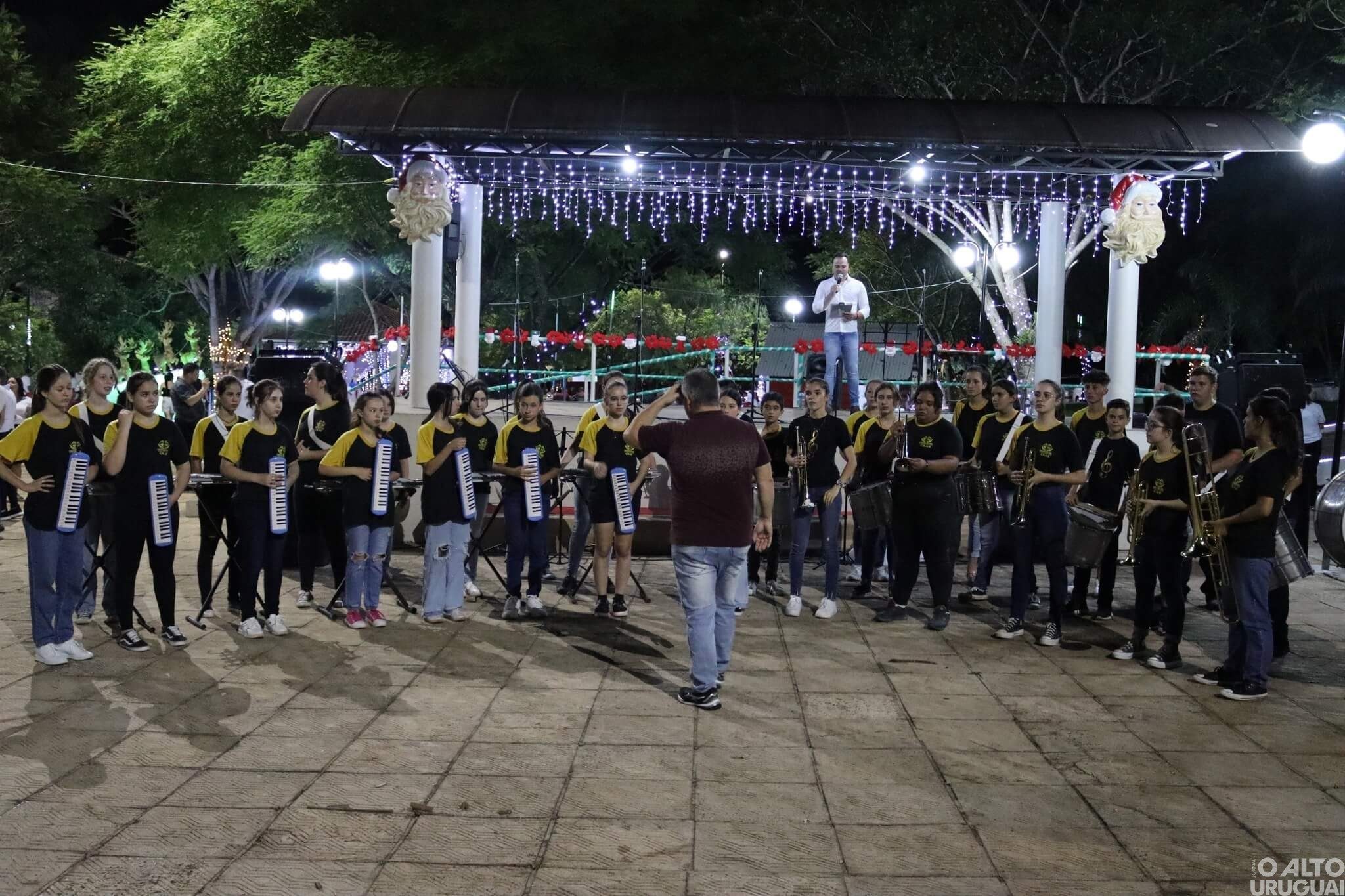 Natal Luz é aberto oficialmente no município de Cristal do Sul