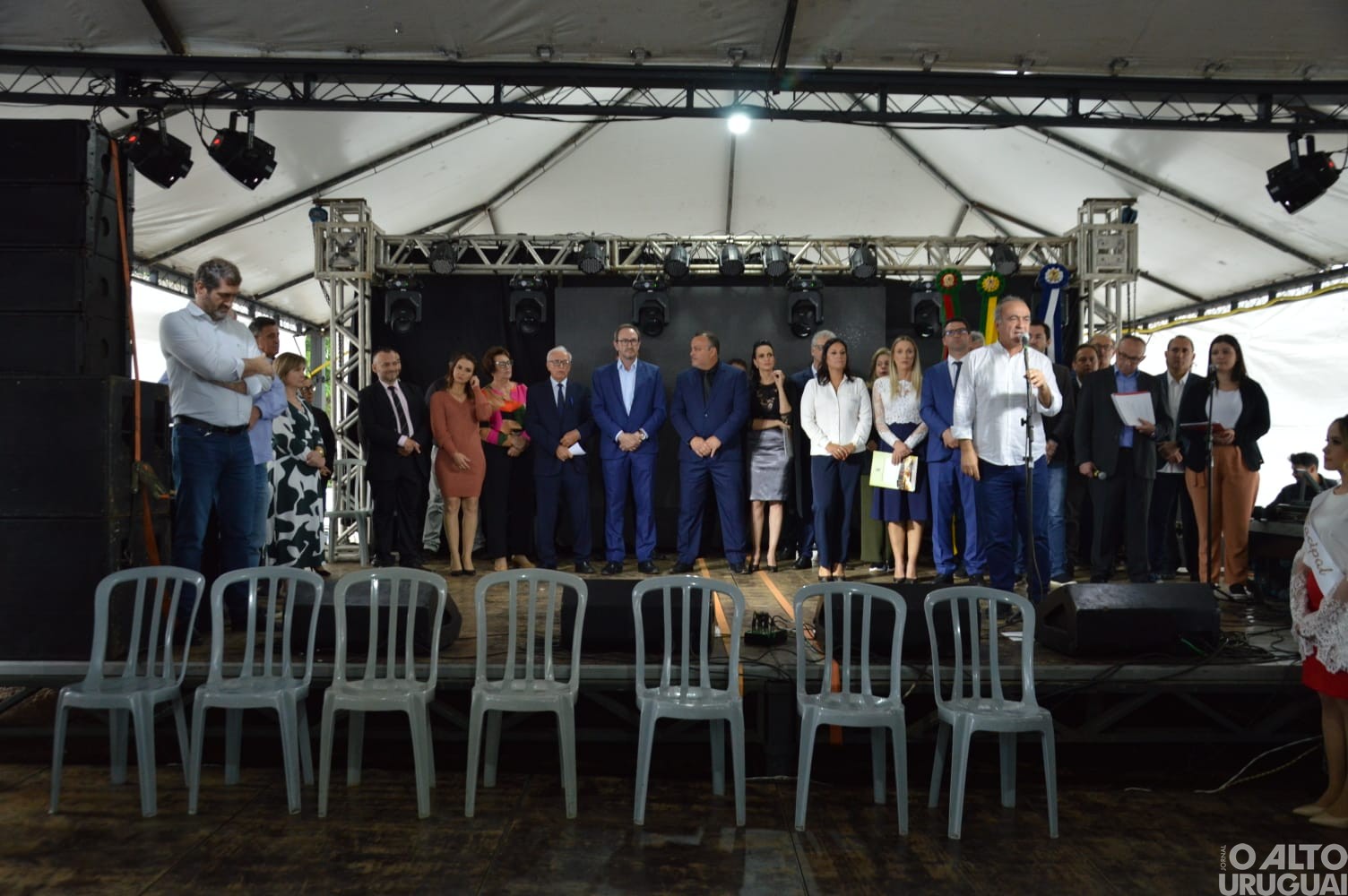 Abertura oficial da Facipal é marcada por anúncios de melhorias para Palmitinho