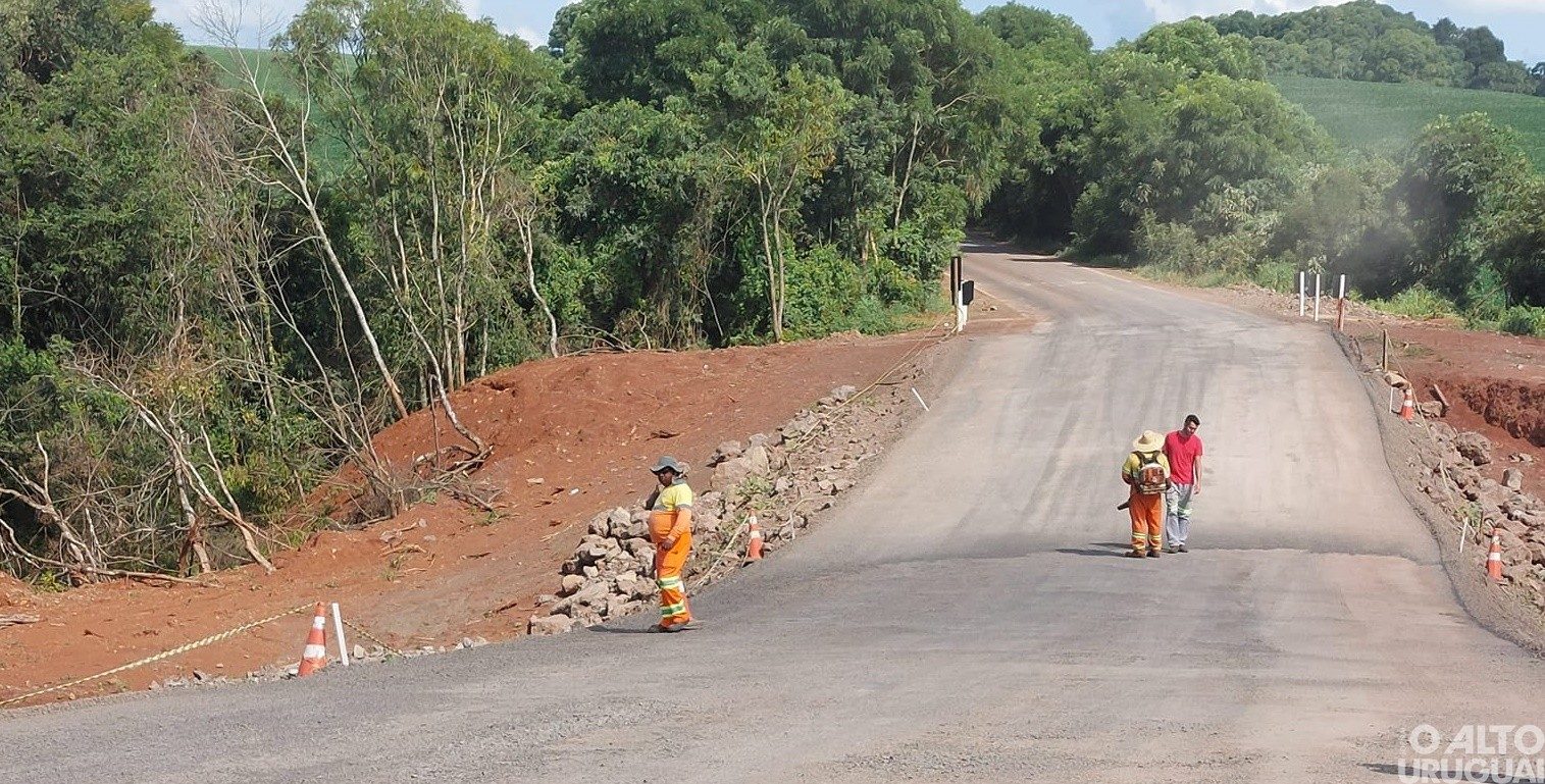 Liberado trecho entre Planalto e Nonoai na ERS-324