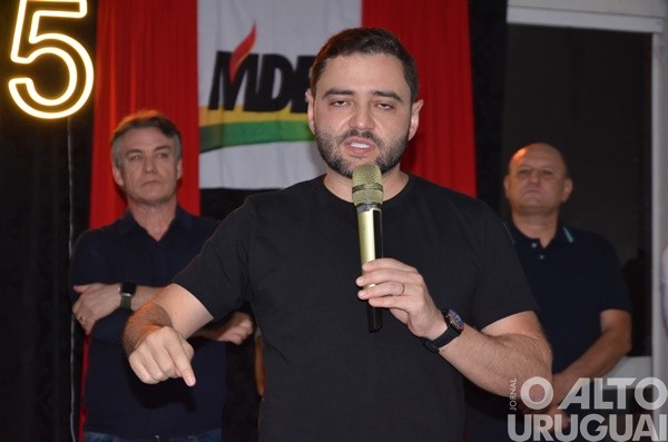 MDB realiza encontro regional em Seberi com a presença de Gabriel Souza