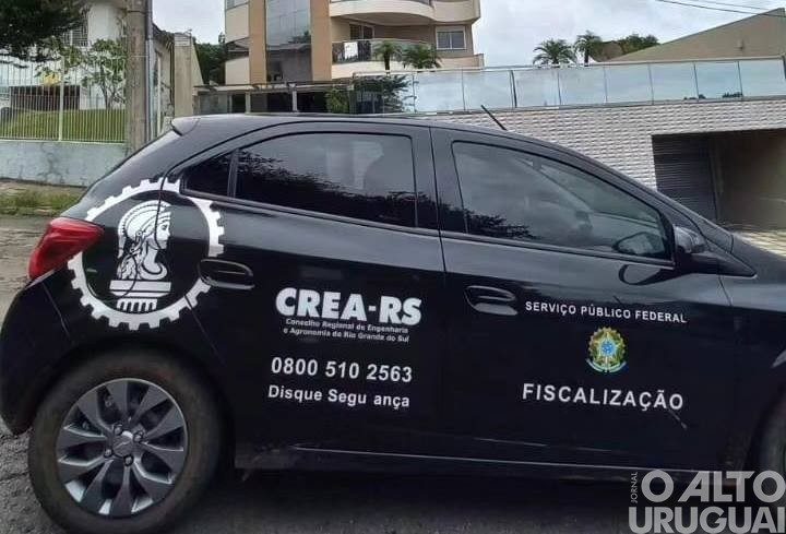 Crea-RS fará fiscalização em Frederico Westphalen