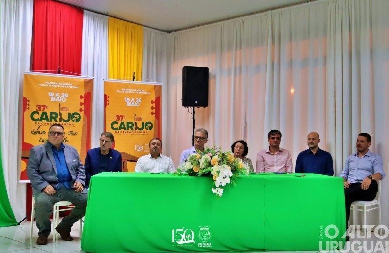 37º Carijo da Canção Gaúcha é lançado em Palmeira das Missões