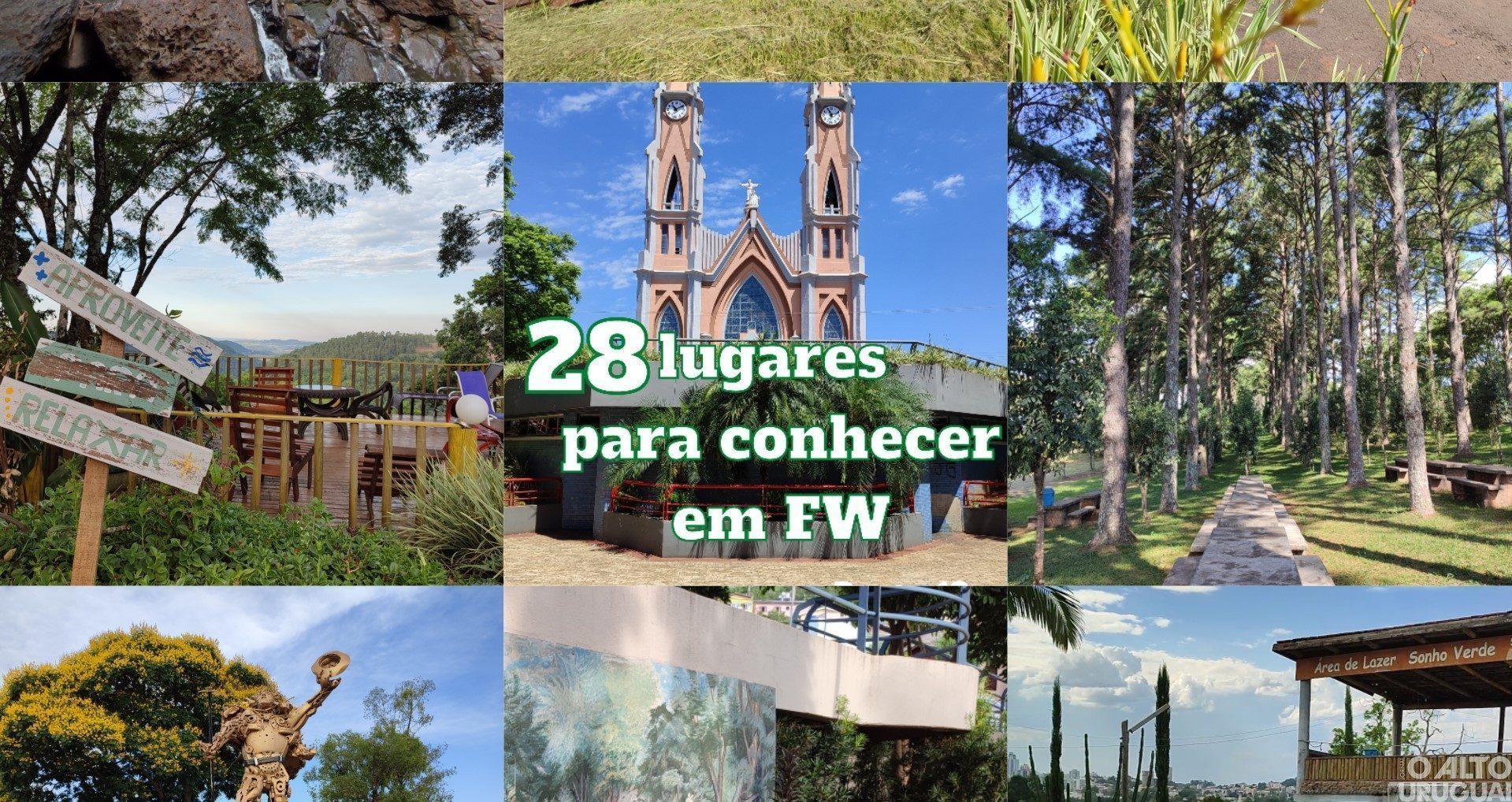 Legislativo de Frederico Westphalen divulga turismo do município em série nas redes sociais