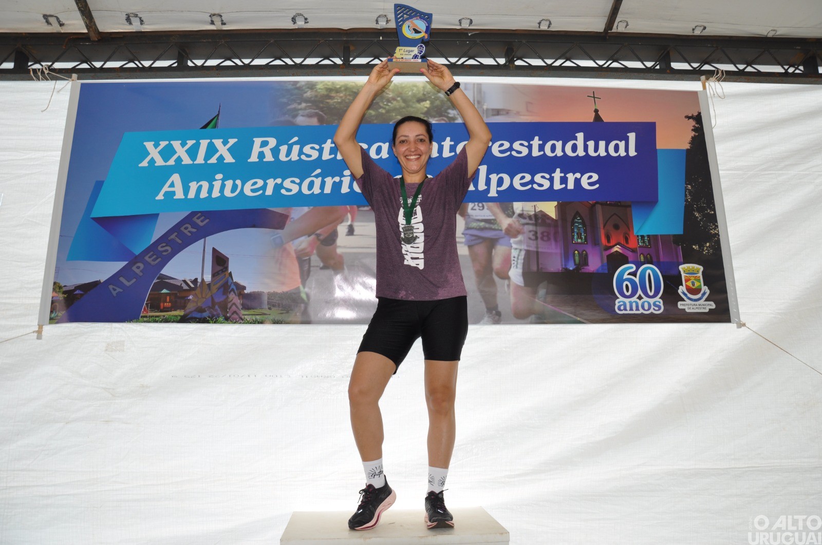 Mais de 400 atletas participam da Rústica Interestadual de Alpestre