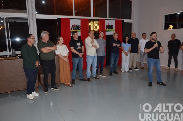 MDB realiza encontro regional em Seberi com a presença de Gabriel Souza