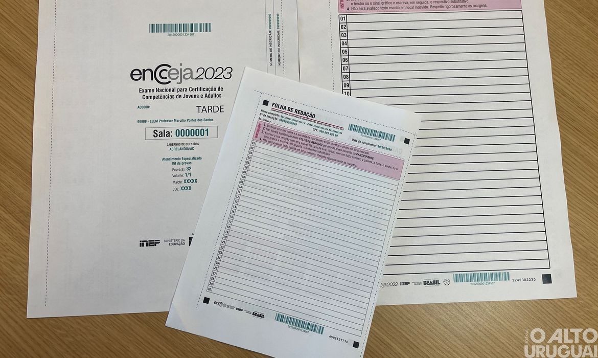 Iniciam inscrições para o Encceja 2023