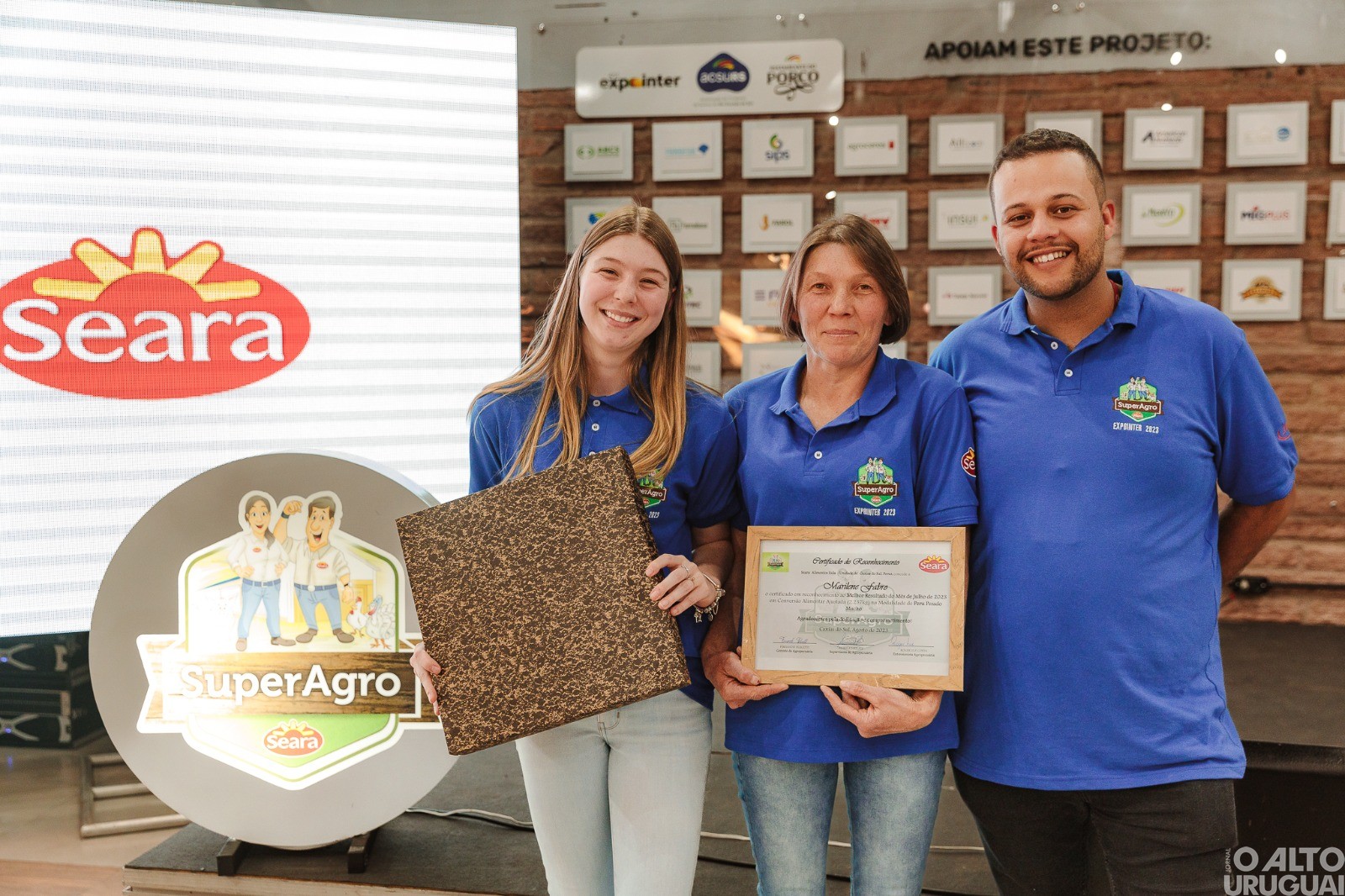 SuperAgro: melhores produtores de suínos são premiados durante a Expointer