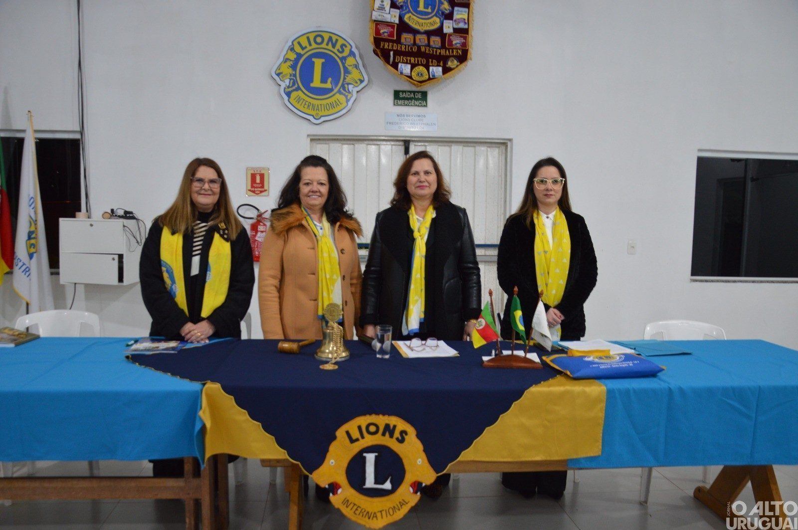 Diretoria do Lions Clube de FW toma posse