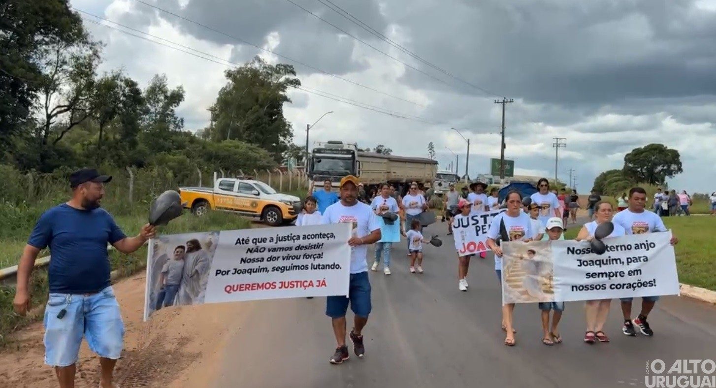 Caso Joaquim Damiani Santos: manifestação cobra esclarecimentos sobre morte na BR-468