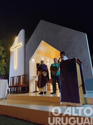 Inaugurado oratório de Nossa Senhora da Salete em FW