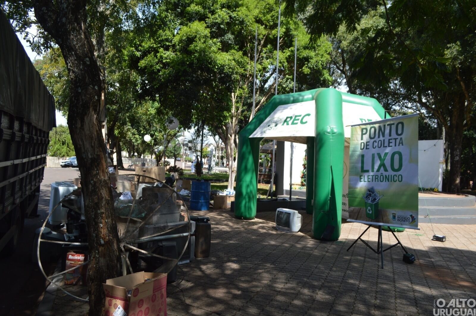 Rodeio Bonito realiza coleta de lixo eletrônico