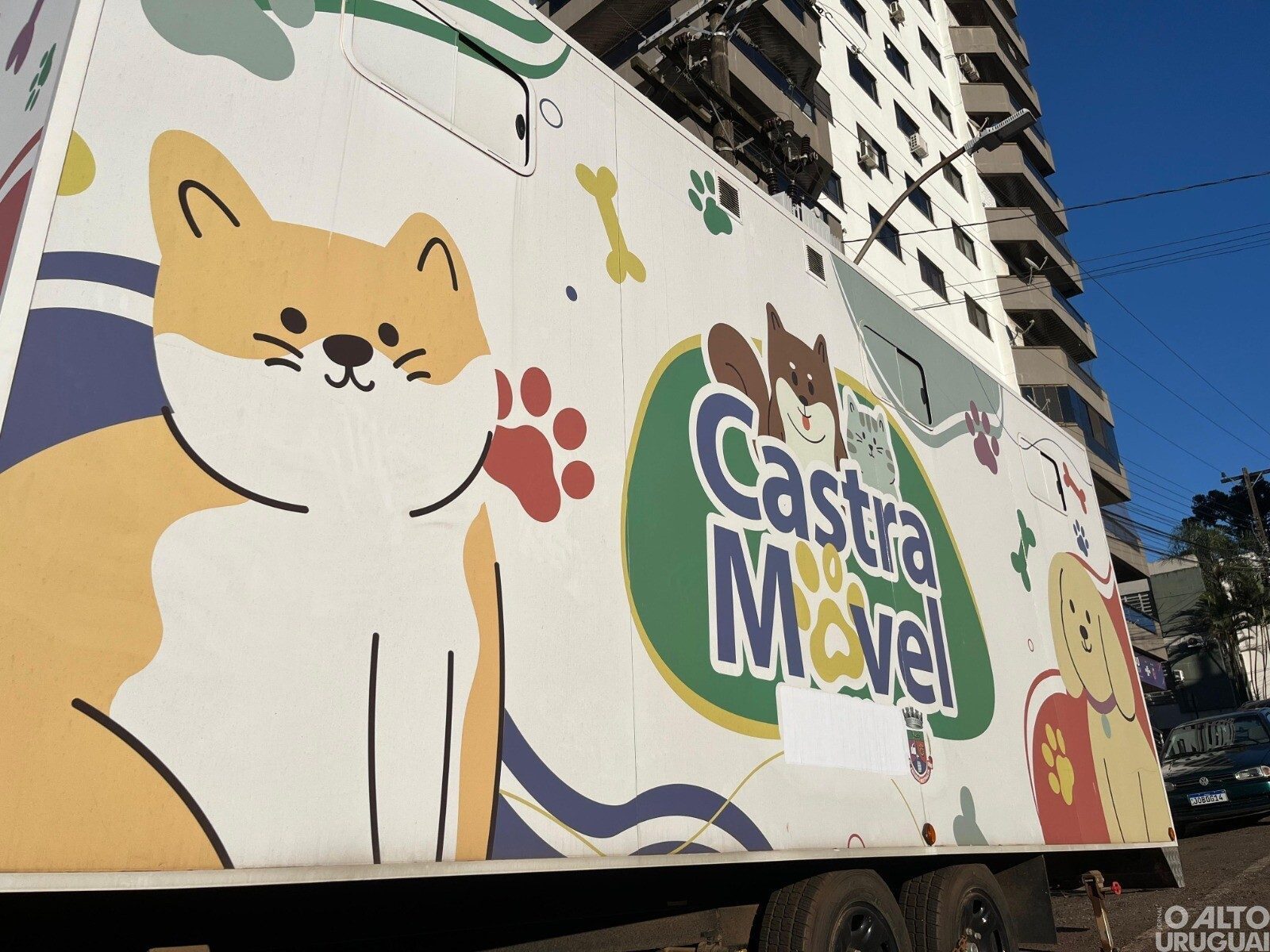 Castramóvel promove saúde e bem-estar animal em Frederico Westphalen