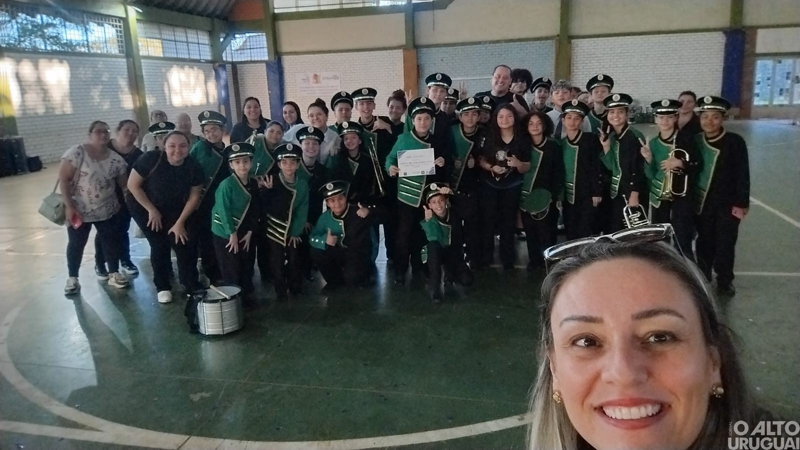 Escola Irmã Odila Lehnen se destaca em festival de bandas