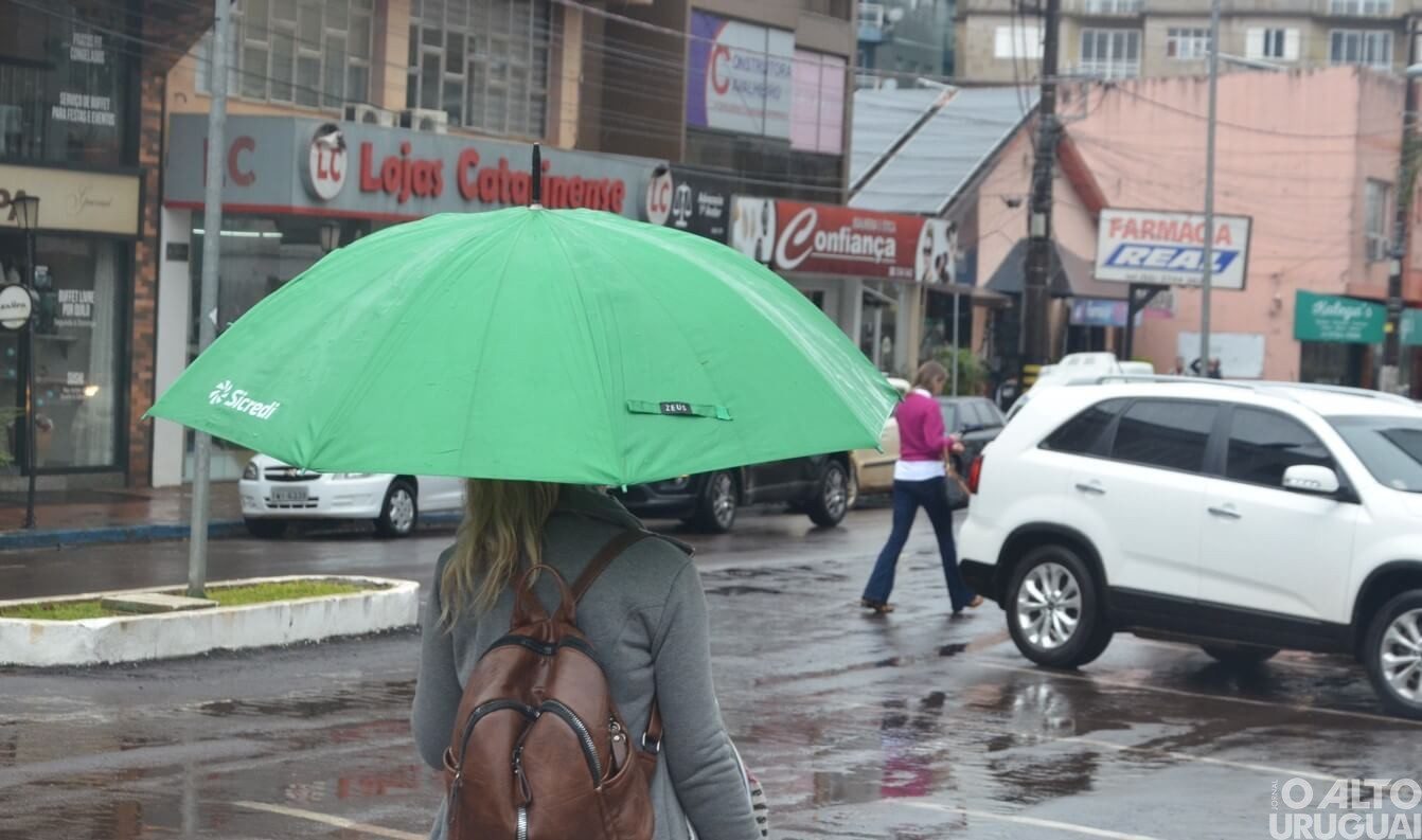 Chuva retorna à região nesta terça-feira