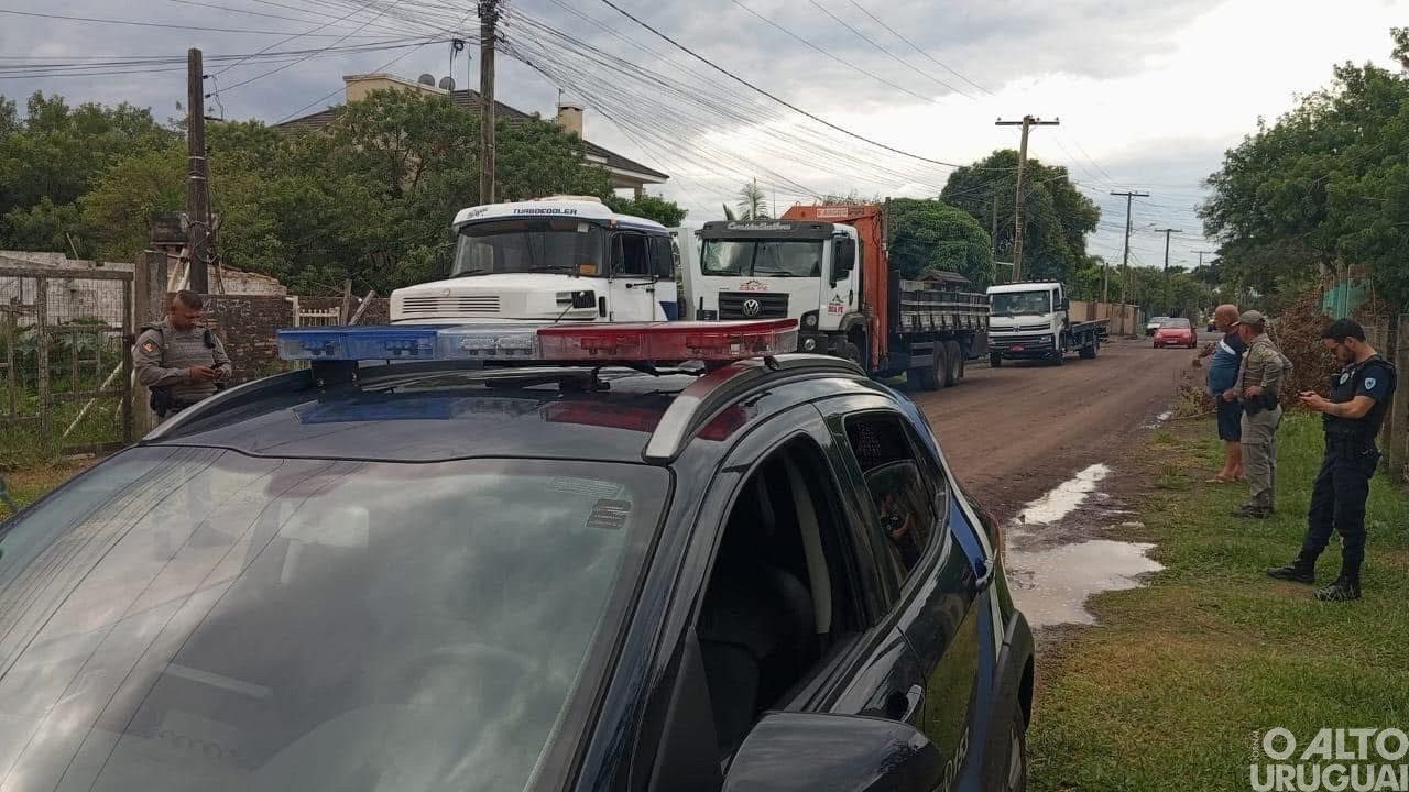 Caminhão furtado em Vista Alegre é recuperado pela Brigada Militar em Tramandaí