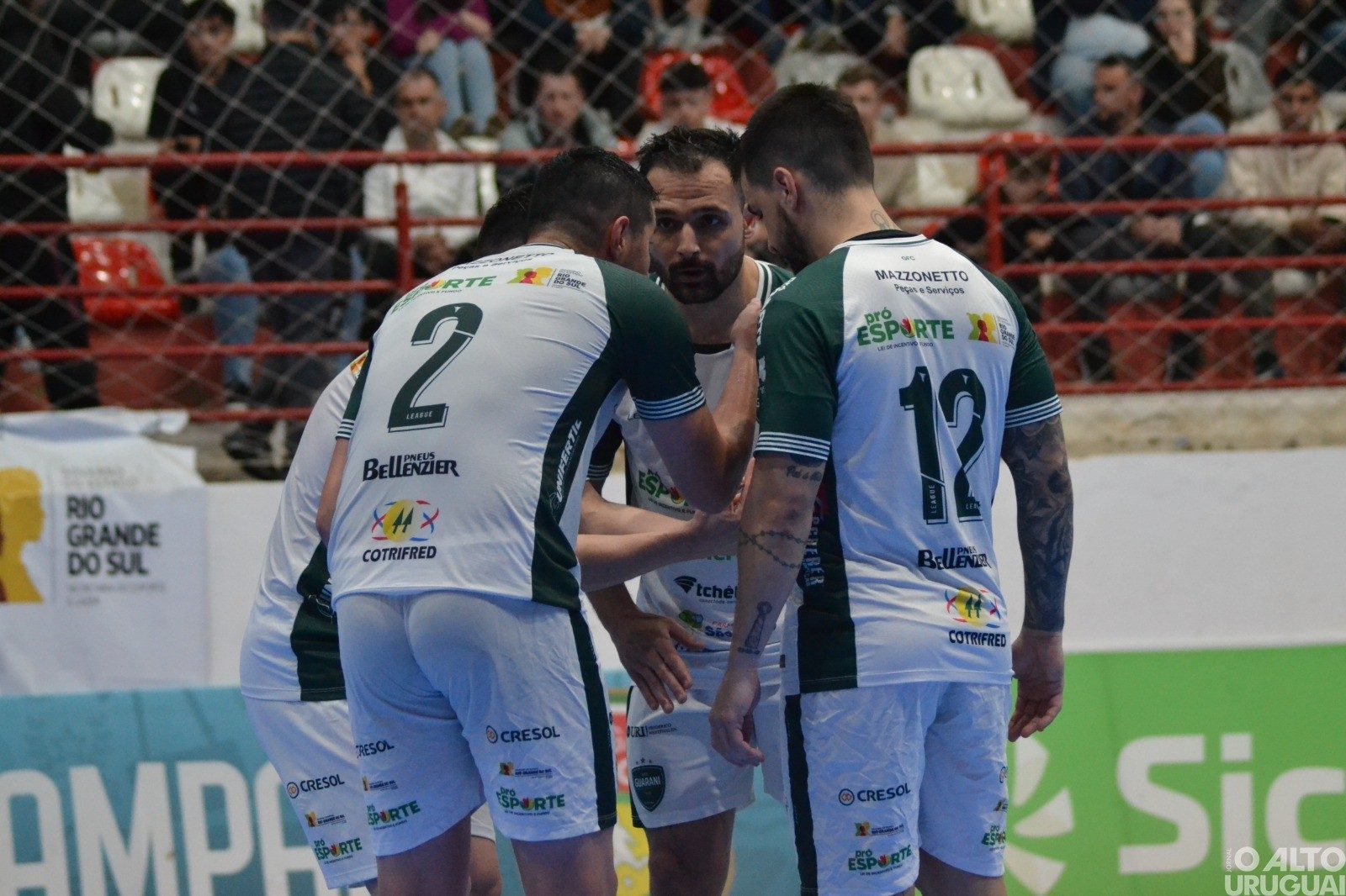 Guarani recebe a Uruguaianense no jogo de ida da final da Copa dos Pampas