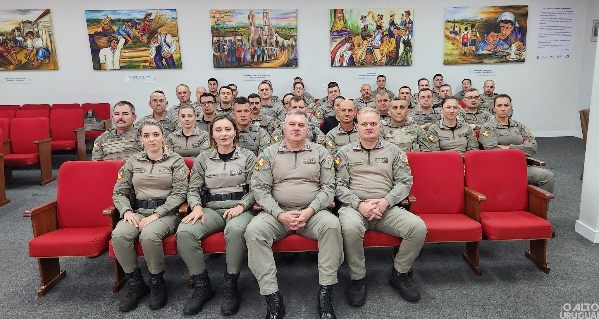 Novo comandante do 37º BPM se apresenta ao efetivo da unidade