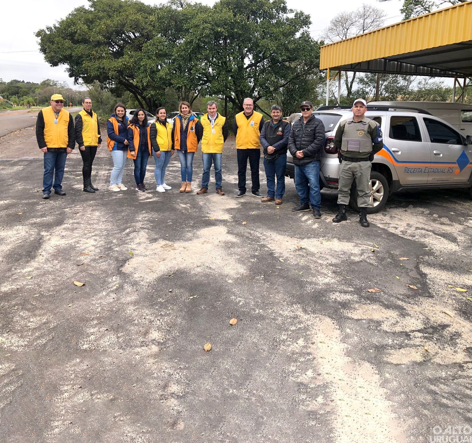 Fiscais do Gefim de Planalto participam de treinamento