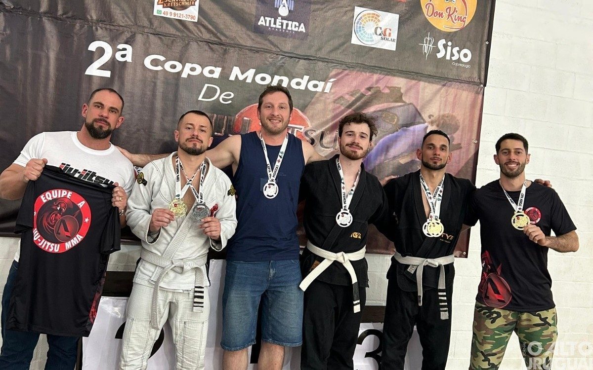 Equipe A-FW conquista bons resultados na Copa Mondaí de Jiu-Jitsu