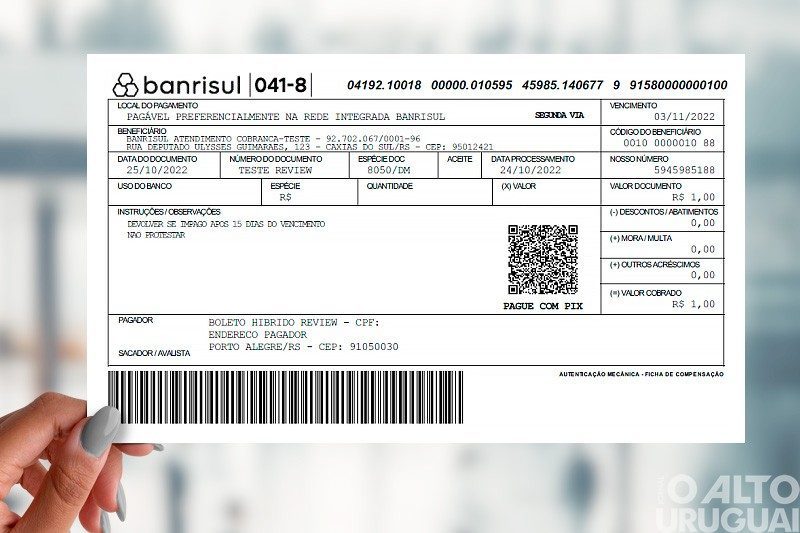 Banrisul oferece pagamento de boletos via PIX