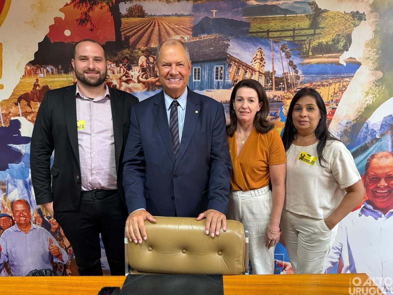 Legislativo de Cristal do Sul articula recursos na capital federal