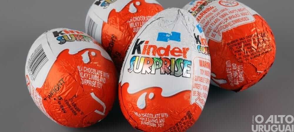Kinder Ovo contaminado: "Brasil não está na lista de países em que os produtos foram distribuídos", afirma a marca