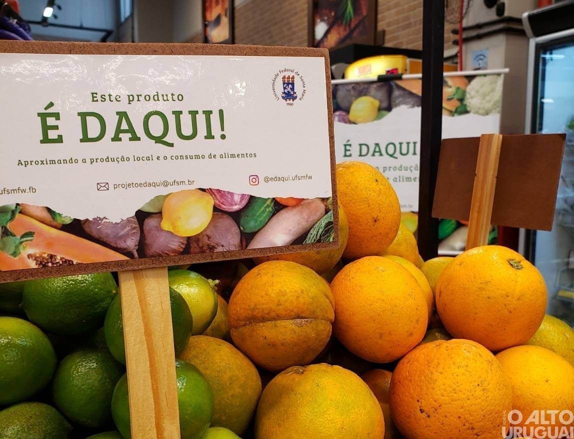Supermercados de FW recebem placas de identificação do projeto “É DAQUI!”