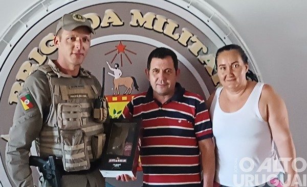 37º BPM recebe agradecimento de vítima de AVC