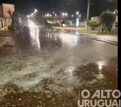 Vicente Dutra registra danos em virtude de temporal