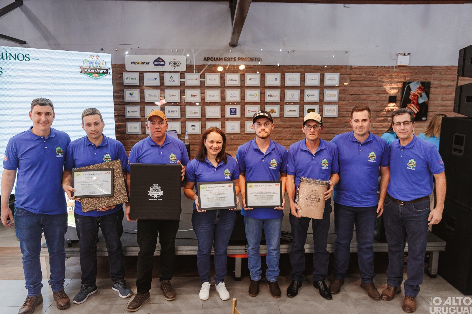 SuperAgro: melhores produtores de suínos são premiados durante a Expointer