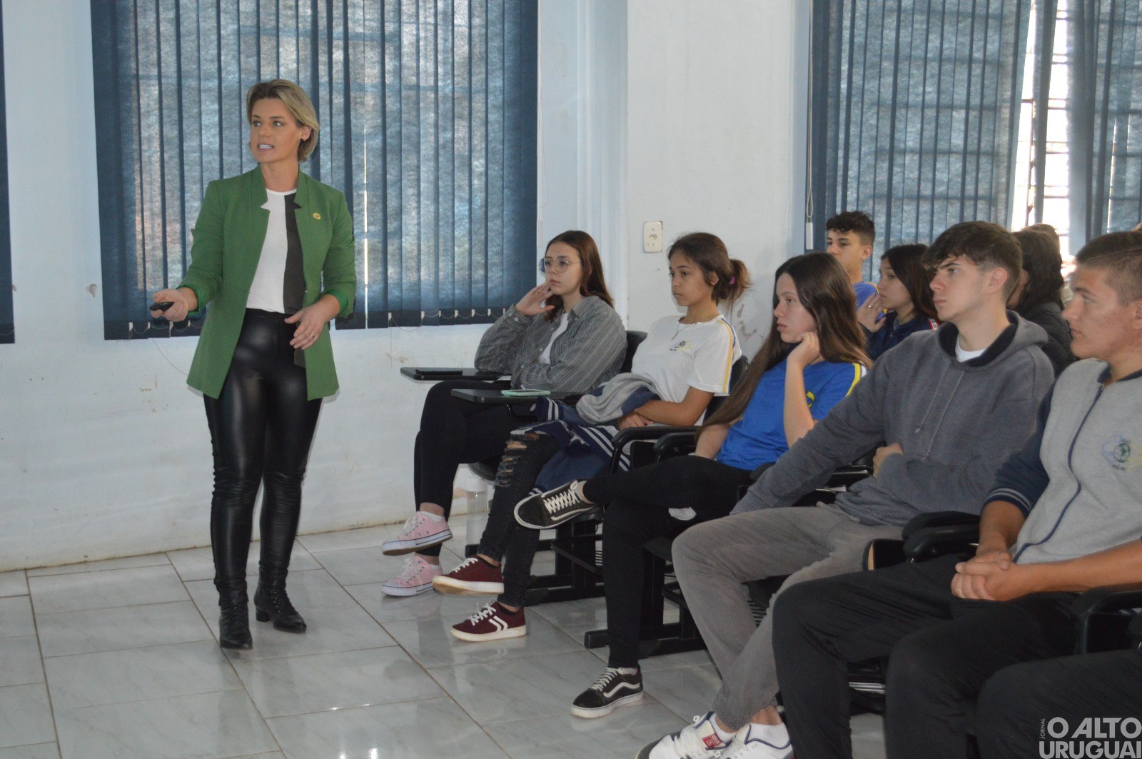 Iraí: alunos da Visconde de Taunay participam do “Legislativo na Escola”