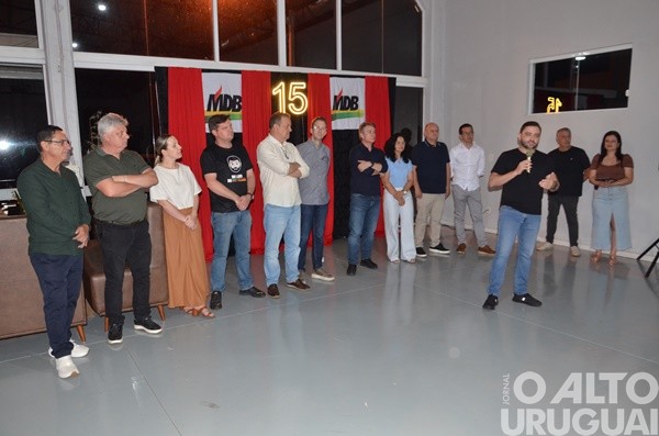 MDB realiza encontro regional em Seberi com a presença de Gabriel Souza