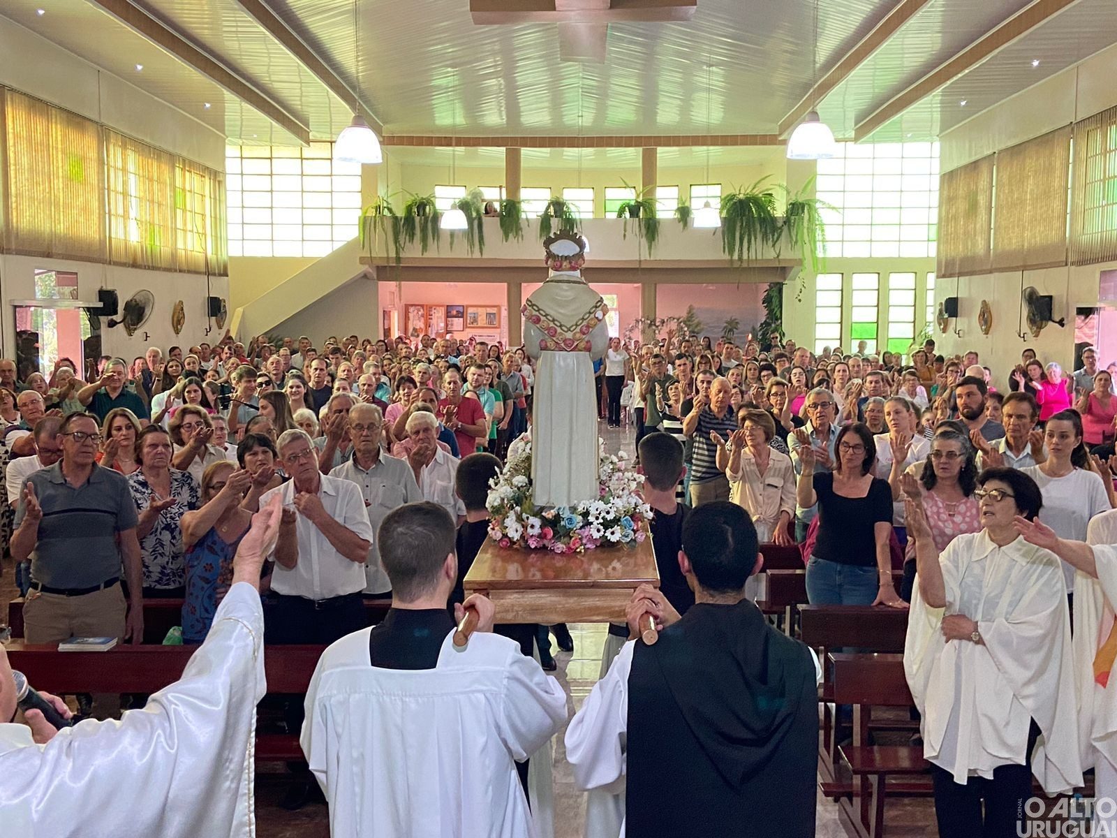 Romaria de Nossa Senhora da Salette reúne grande número de fiéis em Iraí