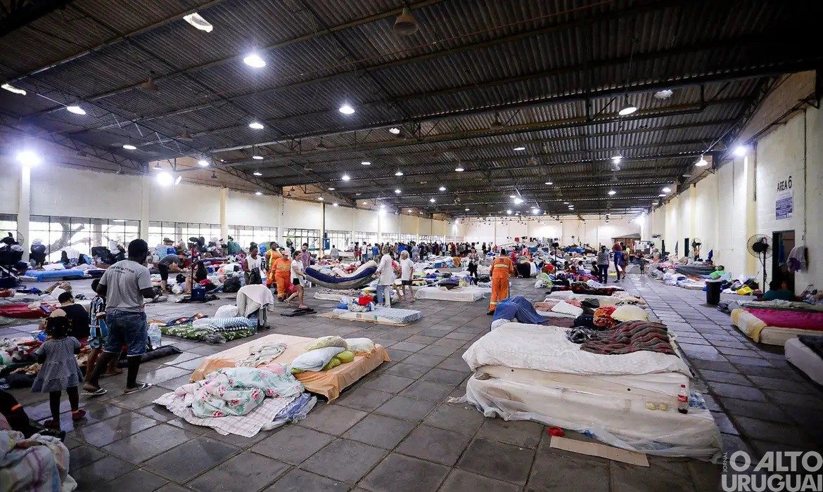 Número de moradores fora de casa no RS é superior à população de oito capitais no Brasil