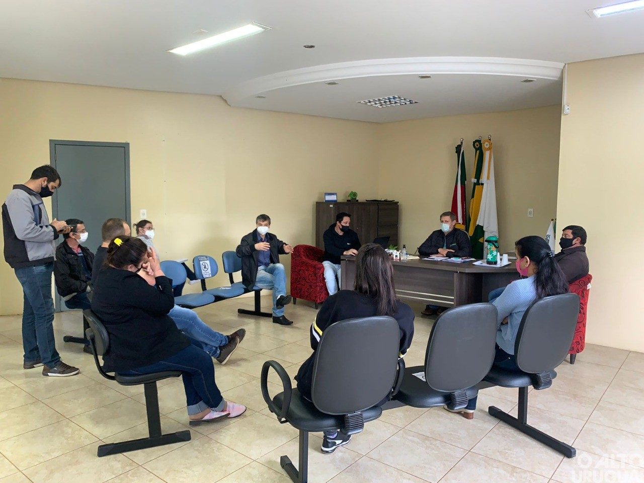Cristal do Sul suspende aulas presenciais em razão do aumento de casos de Covid-19