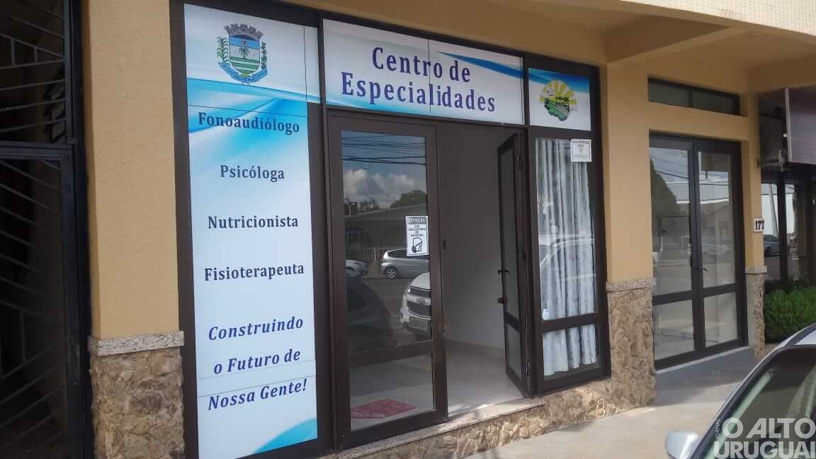 Centro de Especialidades amplia atendimento à população de Palmitinho