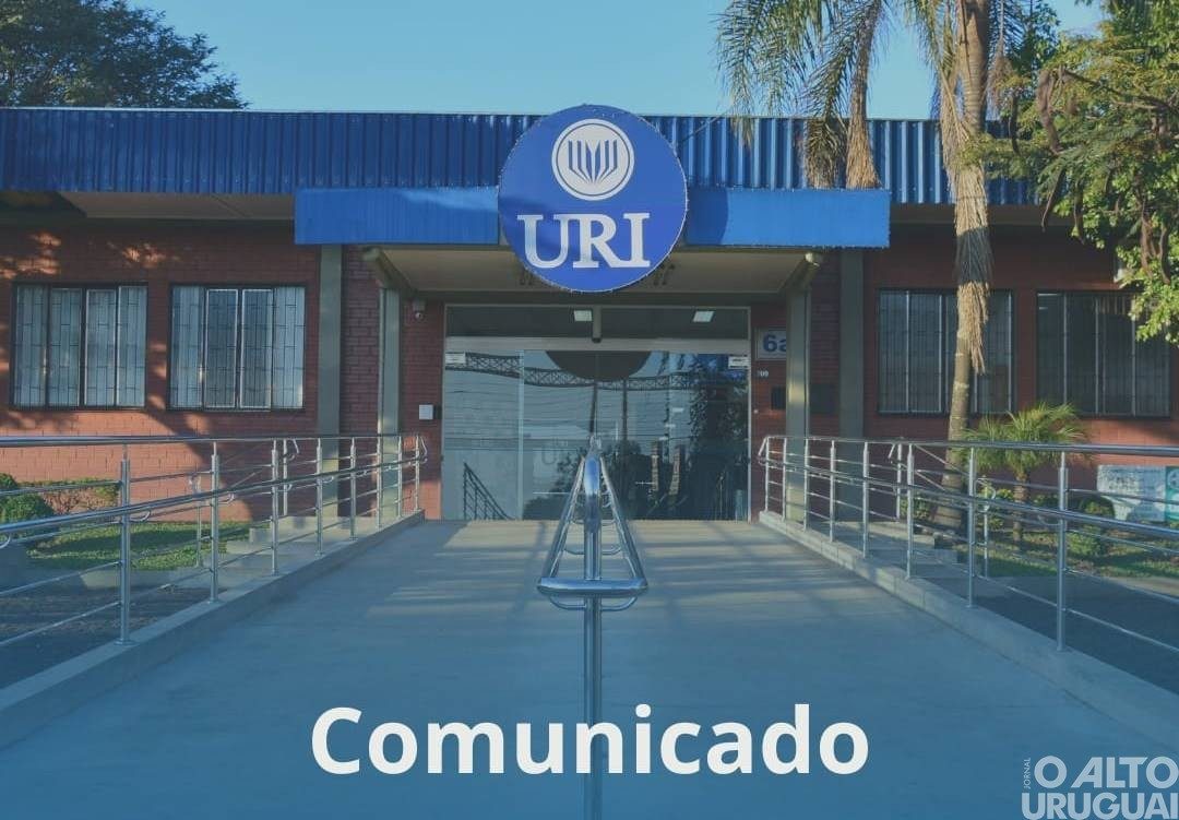 URI/FW cancela aulas presenciais nesta segunda-feira