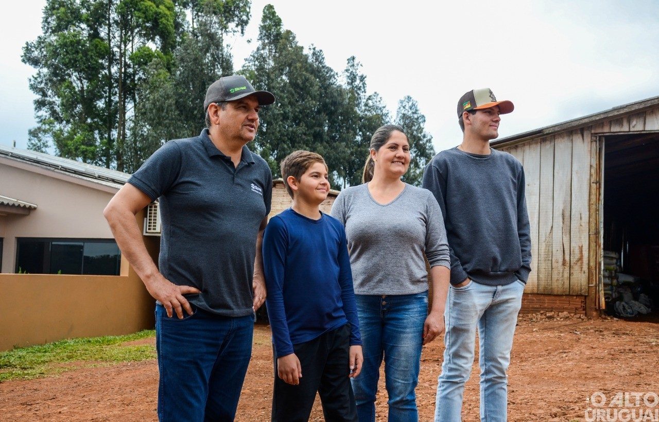 O amor pelo agro move a família Kunz de Erval Seco