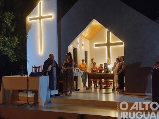 Inaugurado oratório de Nossa Senhora da Salete em FW