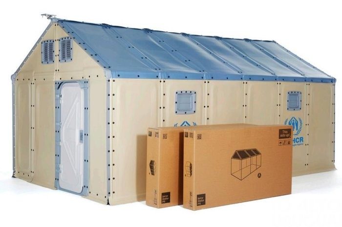 Chegam ao Brasil primeiras casas modulares doadas ao RS pela Acnur