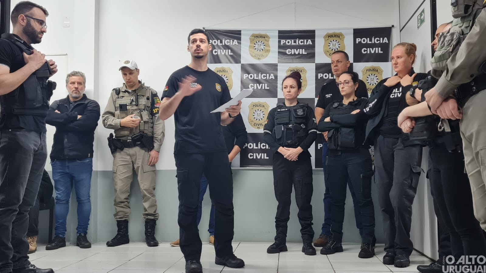 Polícia Civil e BM realizam trabalho conjunto em Seberi