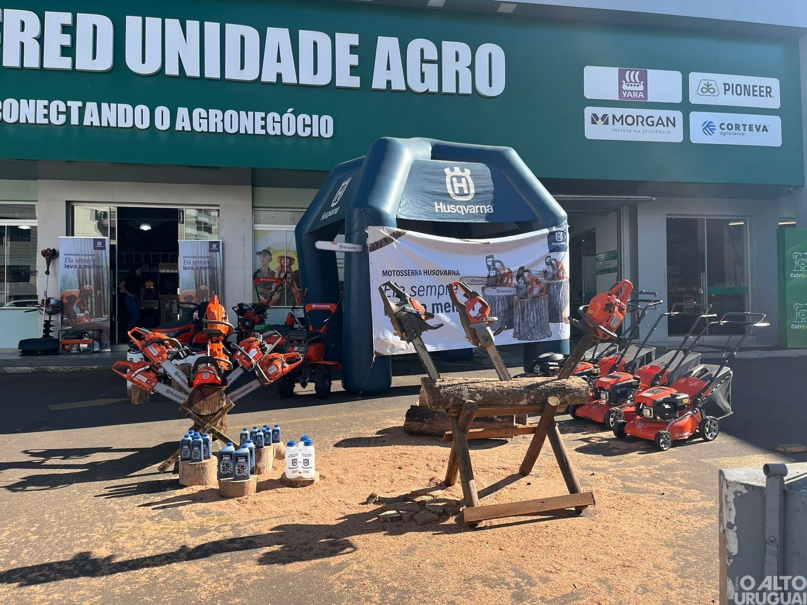 Semana da Husqvarna movimenta unidades da Cotrifred