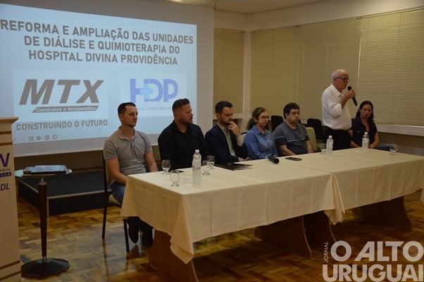 Assinado contrato entre empresa e HDP para a construção da Oncologia