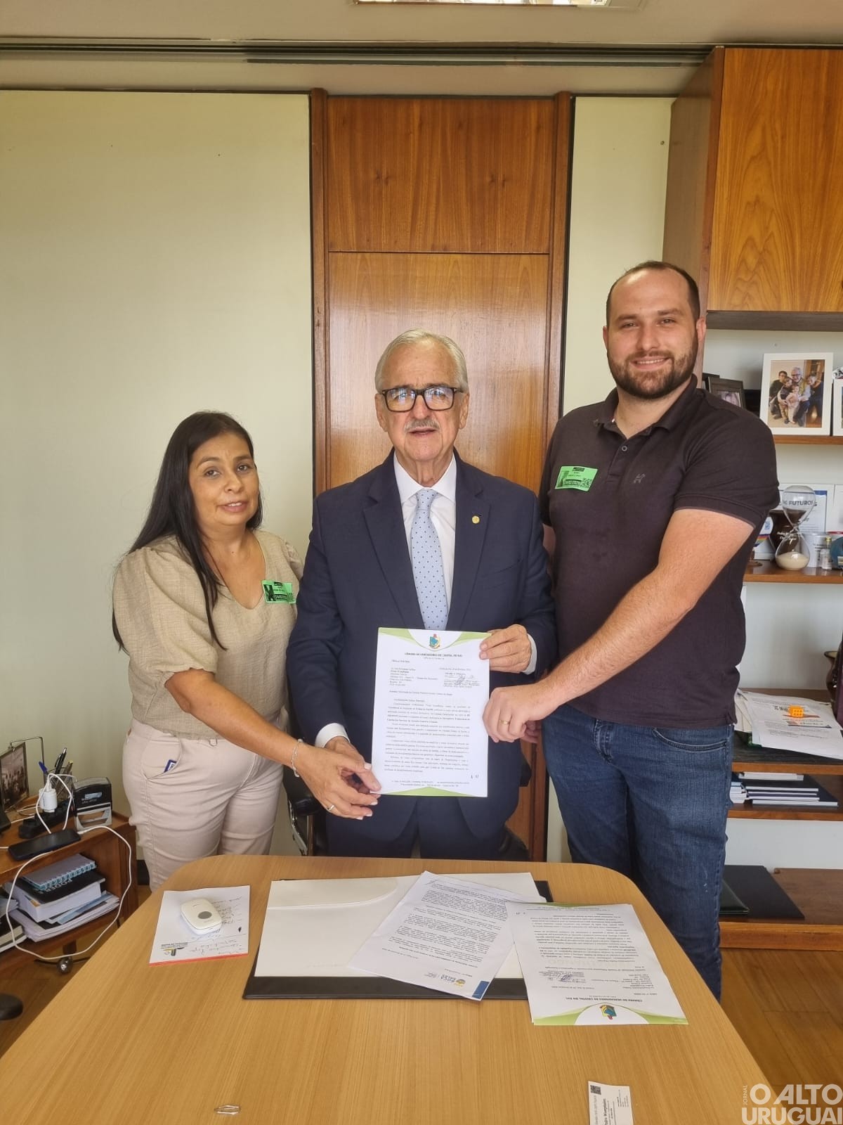 Legislativo de Cristal do Sul articula recursos na capital federal