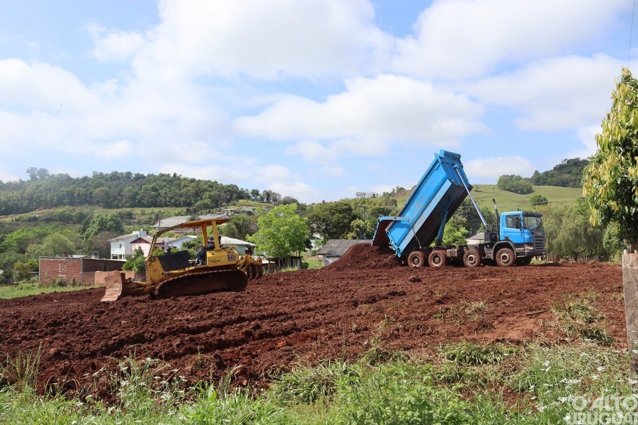 Terraplanagem para instalação da Cooper A1 é iniciada em Cristal do Sul