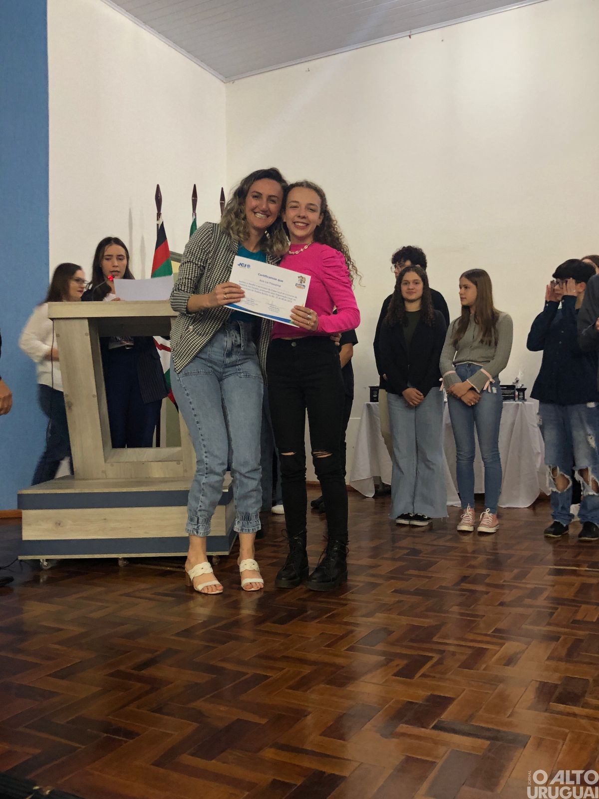 Estudantes de Rodeio Bonito participam da final do Concurso de Oratória nas Escolas